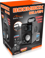 Media-Tech Boombox Hordozható bluetooth hangszóró FM rádióval
