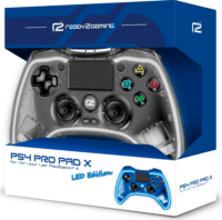 ready2gaming PS4 Pro Pad X LED Edition Kontroller - Szürke/Kék (PC/PS3/PS4/Android)
