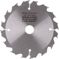 Makita B-33532 Fa Körfűrészlap Ø 136mm 16 fog