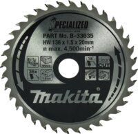 Makita B-33635 Fa Körfűrészlap Ø 136mm 36 fog