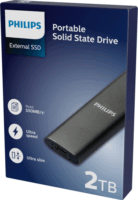 Philips 2TB USB 3.0 Külső SSD - Fekete