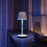 Philips Hue GO Hordozható LED asztali lámpa - Fehér