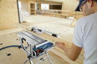 Bosch GTS 10 J hordozható Asztali körfűrész 1800W