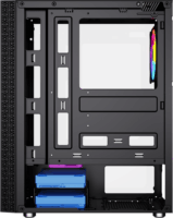 Gembird Fornax 2500 ARGB Számítógépház - Fekete