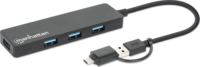 Manhattan 180863 USB 3.0 Type-C / Type-A HUB (4 port)