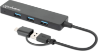 Manhattan 180863 USB 3.0 Type-C / Type-A HUB (4 port)