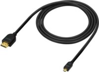 Sony DLC-HEU15 4K 3D Micro HDMI - HDMI Kábel Ethernettel 1,5m - Fekete