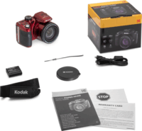 Kodak Pixpro Astro Zoom AZ425 Fényképezőgép - Piros