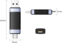 Orico ORICO-CD2D-AC2 Multi USB 2.0 Külső kártyaolvasó
