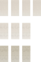 Bosch Expert M480 Csiszolólap készlet 115x230mm (10 db / csomag)