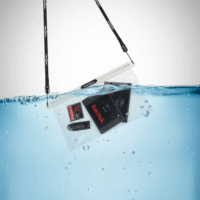 Fidlock D-11224A Hermetic Univerzális Vízálló tok - Áttetsző