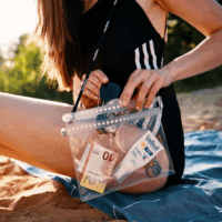 Fidlock D-11224A Hermetic Univerzális Vízálló tok - Áttetsző