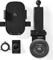 Nedis SCMT110BK 4.5"-7" Mobiltelefon autós tartó - Fekete