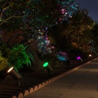 Hama 176630 Kültéri leszúrható Okos RGBW LED Spot lámpa