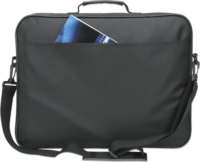 Manhattan Cambridge 17,3" Notebook táska - Fekete