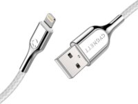 Cygnett Armoured USB apa - Lightning apa Adat és töltő kábel - Fehér (10cm)
