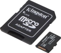 Kingston 32GB microSDHC UHS-I CL10 Memóriakártya + Adapter