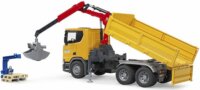Bruder Scania Super 560R teherautó karral - Sárga