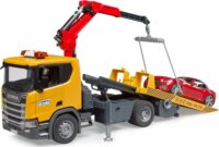 Bruder Scania Super 560R Autómentő kamion - Sárga