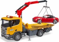Bruder Scania Super 560R Autómentő kamion - Sárga