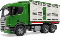 Bruder Scania állatszállító tehénfigurával - Zöld