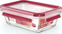 Emsa Clip & Close Üveg ételtároló 0,45L - Piros