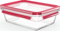 Emsa Clip&Close Üveg ételtároló 1,3L - Piros