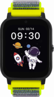 Garett Kids TECH 4G GPS Nyomkövetős gyerek okosóra - Fekete/Zöld