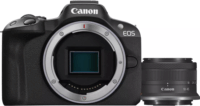 Canon EOS R50 5811C013 Tükörnélküli fényképezőgép - Fekete