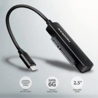 Ayagon ADSA-FP2A USB-C apa - SATA anya Adapter