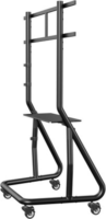 Techly ICA-TR38 60"-105" LCD TV/Monitor gurulós tartó - Fekete (1 kijelző)