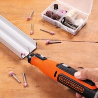 Black & Decker BCRT8I-XJ Akkus Gravírozó csiszoló Multifunkciós készlet