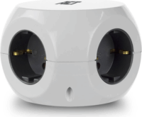 ACT AC2410 230V Túlfeszültség védő elosztó 3 aljzatos 3m - Fehér