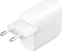 Belkin BoostCharge Pro 2x USB-C Hálózati Gyorstöltő Adapter 60W - Fehér