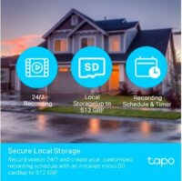 TP-Link Tapo C500 IP Turret Okos kamera