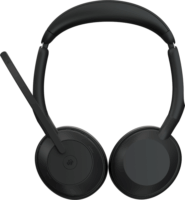 Jabra Evolve2 55 (Microsoft Teams) (USB-A) Wireless Stereo Headset - Fekete + Állvány