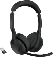Jabra Evolve2 55 (Microsoft Teams) (USB-A) Wireless Stereo Headset - Fekete + Állvány
