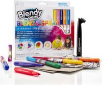 Chameleon Kidz Blendy Pens Blend & Spray Filctoll készlet - Vegyes színek (10 db / csomag)