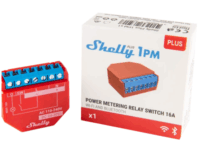 Shelly Plus 1PM Okosrelé fogyasztásmérővel - Wifi (16 A)