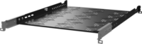 Stalflex B-RSA19-1U-550B 19" Fix polc 1U - Fekete