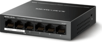 Mercusys MS106LP 6-Port 10/100Mbps Desktop Switch with 4-Port PoE+
