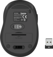 Hama MW-400 V2 Wireless Egér - Fekete