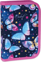 Budmil Pencil23 Egyrekeszes tolltartó - Pillangó mintás