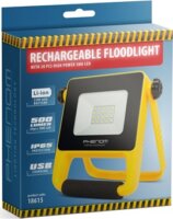 Phenom 18615 Akkumulátoros LED munkalámpa - Sárga/Fekete