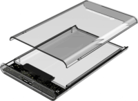 Conceptronic DANTE03T 2.5" USB 3.0 Külső HDD/SSD ház - Átlátszó