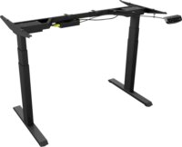 Icy Box IB-EW206B-T Elektromosan állítható magasságú asztalkeret - Fekete