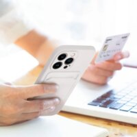 Haffner Apple iPhone 14 Pro Hátlapvédő tok - Fehér