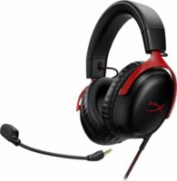 HyperX Cloud III Vezetékes Gaming Headset - Piros/Fekete