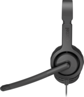 Axtel Voice 28 duo QD Vezetékes Headset - Fekete