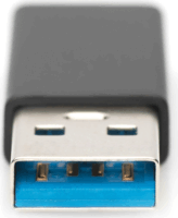 Digitus AK-300524-000-S USB-A apa - USB-C anya Adapter
